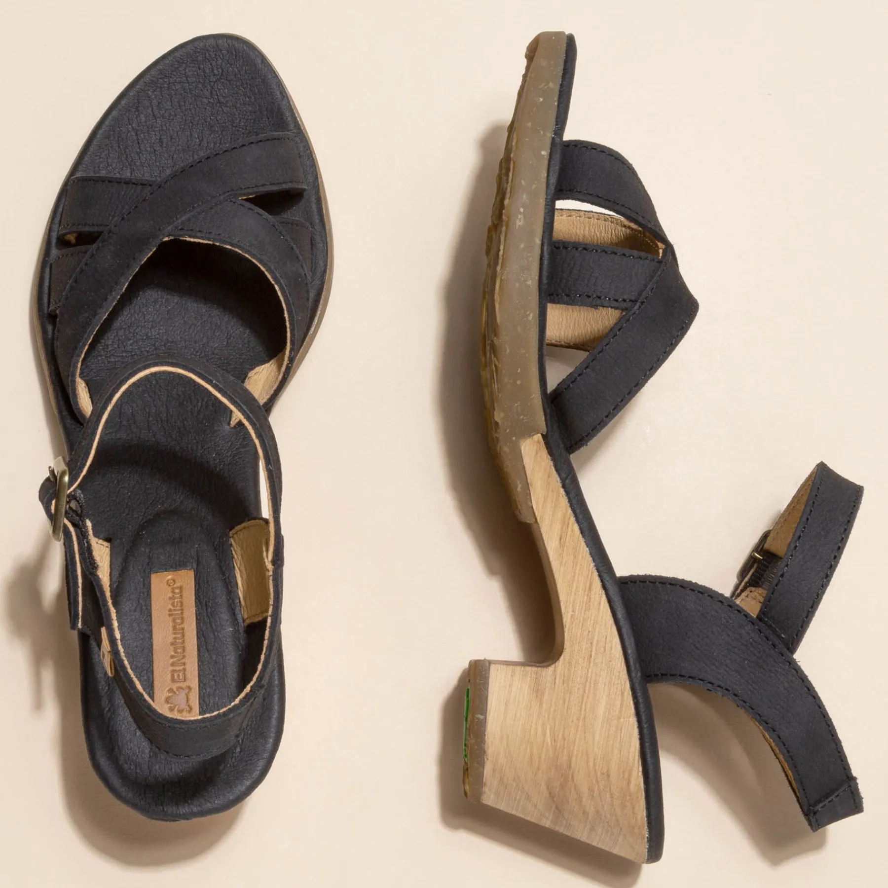 Sandales À Talons^El Naturalista 5499 Sylvan Sandalia